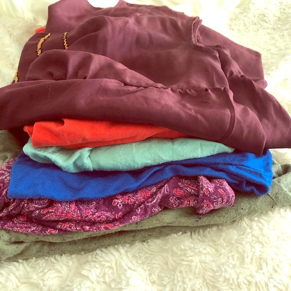 Bundle maternity shirts short sleeve - Picture 1 of 6